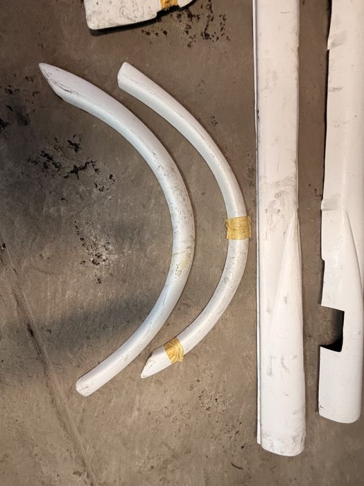 Nakladki progow i poszerzenia nadkoli laminat, mercede vito w638