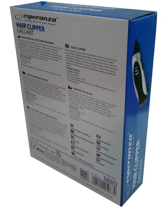 Maszynka do włosów trymer golarka strzyżarka