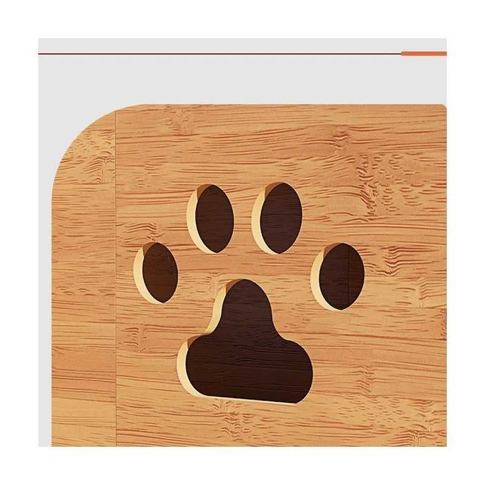 Drapak dla kota kartonowy domek budka tekturowy legowisko z piłką