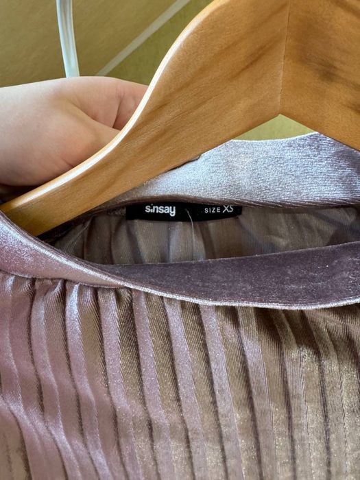 Спідниця плісе велюрова