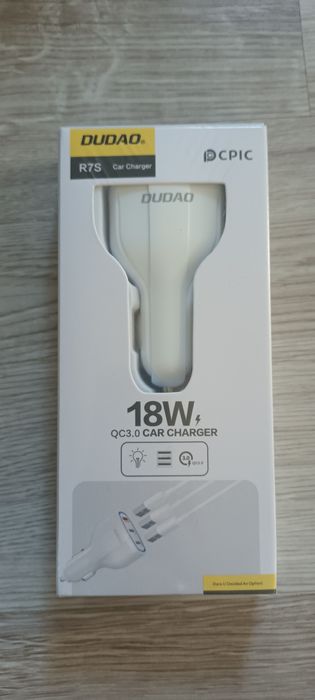 Ładowarka Samochodowa  / Nowa / Dudao / 18 W