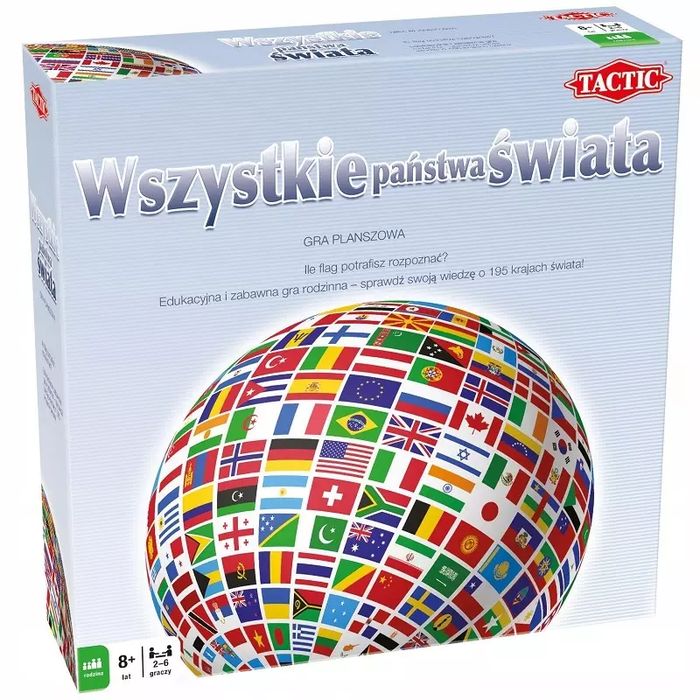 Wszystkie państwa świata. Tactic. Nowy Produkt
