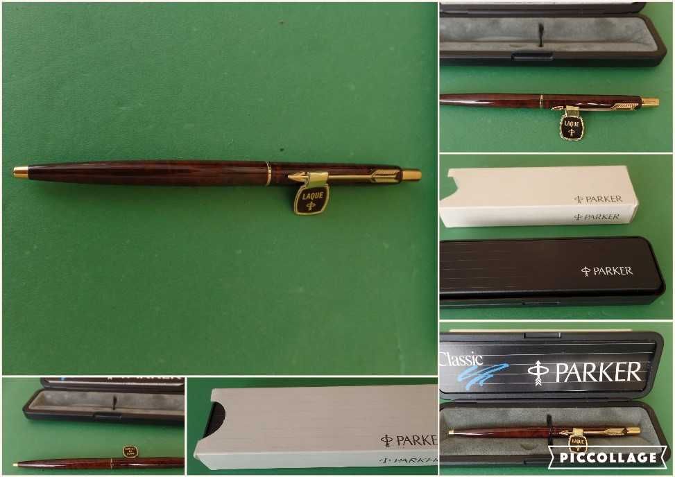 Caneta Parker Classic Laque Nova com estojo (AX-1)