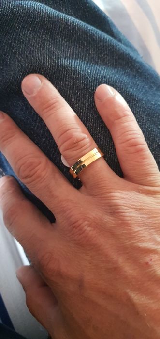 Alianças 6mm ouro Laminado 18k