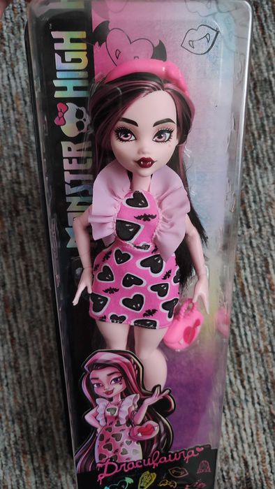 Draculaura lalka Monster high G3 basic
