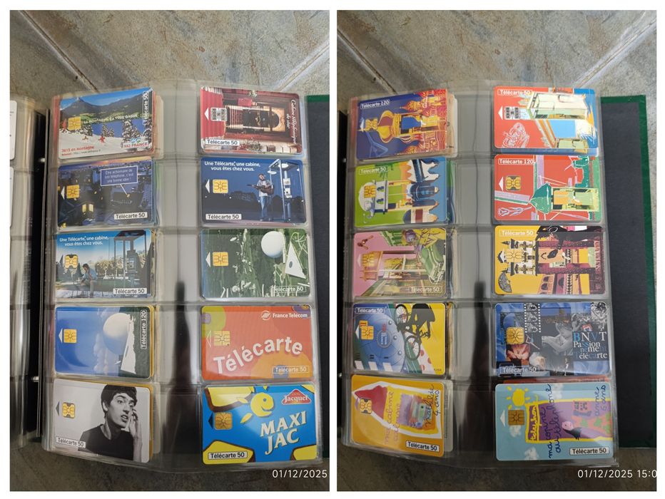 Coleção de cartas telefónicas