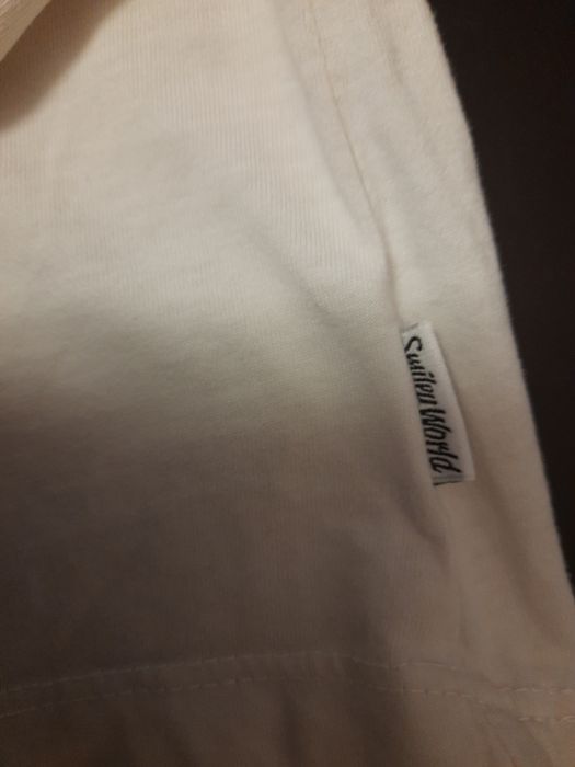 Biała bluzka z długim rękawem Reserved 164 anioł diabeł