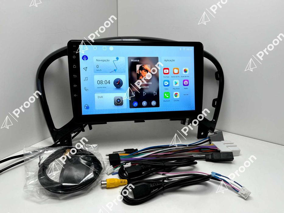 Auto Radio Nissan Juke 2Din Ano 2010 até 2014