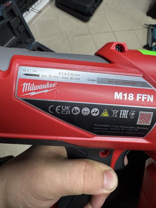 Gwozdziarka milwaukee M18FFN 18v NOWA do 90mm