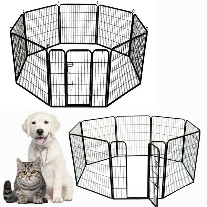 Kojec Psów Zagroda Wybieg Klatka Bramka 80x100