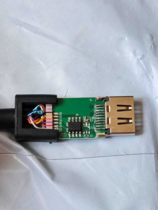 Конвертер преобразователь DisplayPort DP - HDMI 4K переходник активний