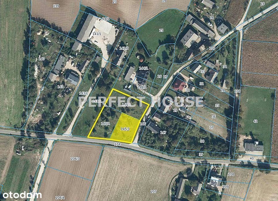 Działka budowlana 1025 m² w gm. Kwilcz - Widok 4