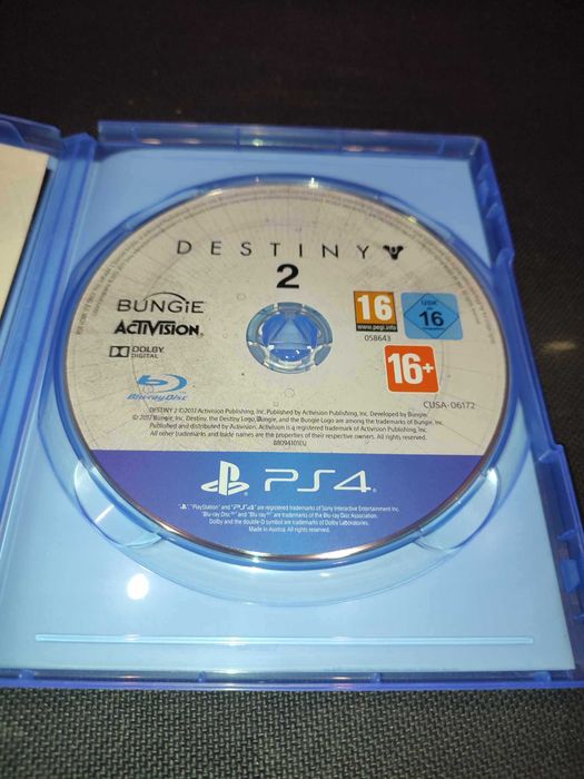 Okazja!!! Gra Destiny 2 na Playstation 4 i 5 Ps4! Super Stan!