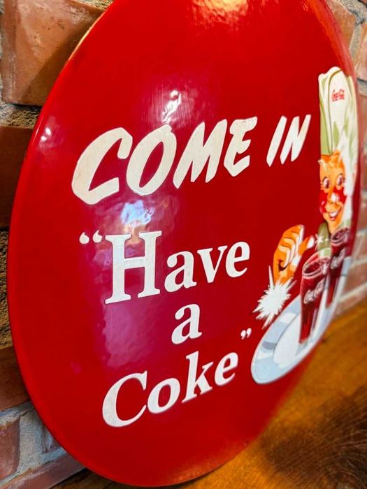 Szyld emaliowany, reklama blacha