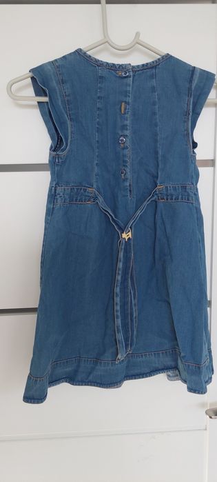 Sukienka z cienkiego jeansu 104/110
