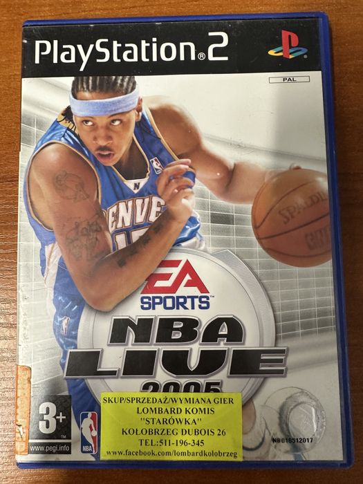 NBA Live 2005 Playstation 2