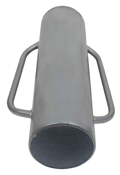 Ręczny kafar do wbijania pali 60 cm / 13 kg / szary