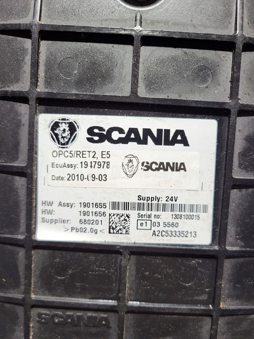 sterownik moduł skrzyni retardera opc 5 scania r