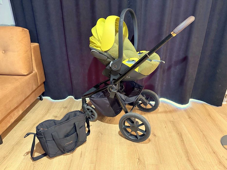 Wózek muuvo quick se 2 w 1 + nosiedełko Cybex Cloud Z I-size PLUS - cały zestaw
