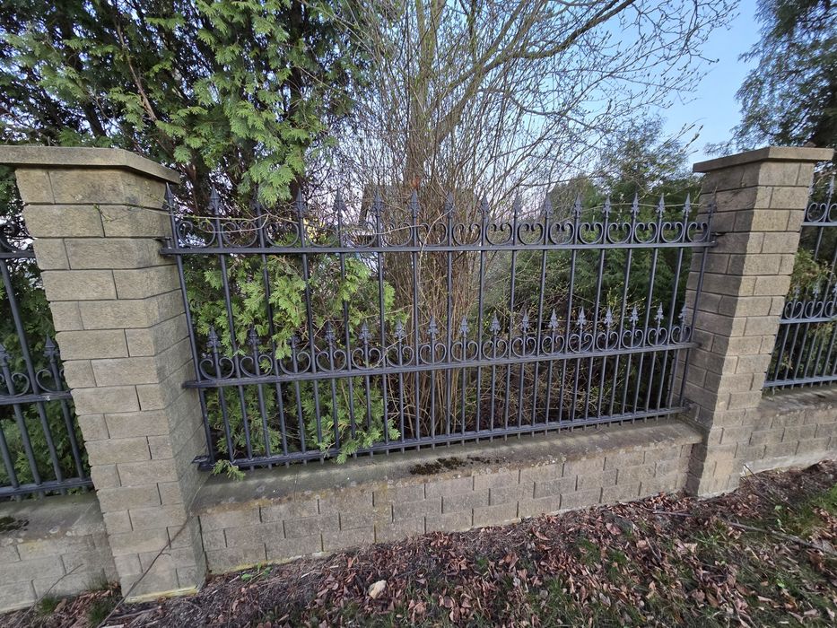 Przęsło kute ocynkowane ,ogrodzenia