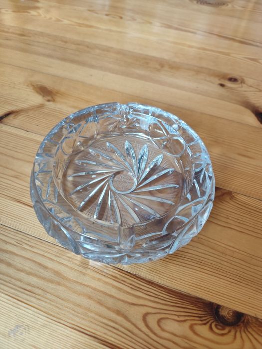 Kryształy Polskie PRL, porcelana Rumuńska zestaw 16 sztuk