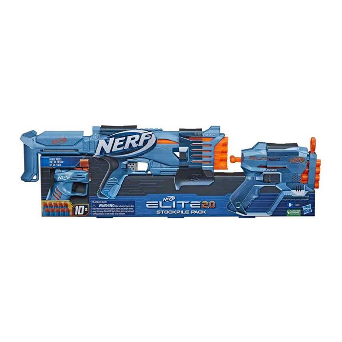 Karabin Nerf Elite 2.0 Stockpile Pack. Mega Zestaw! PREZENT