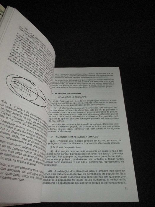 Livros Conceitos e Métodos da Estatística Louis D'Hainaut 2 Volumes