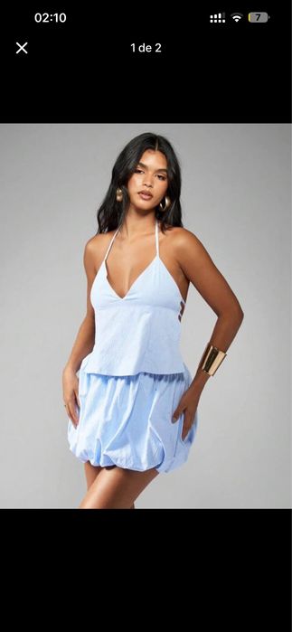 Conjunto azul Missguided