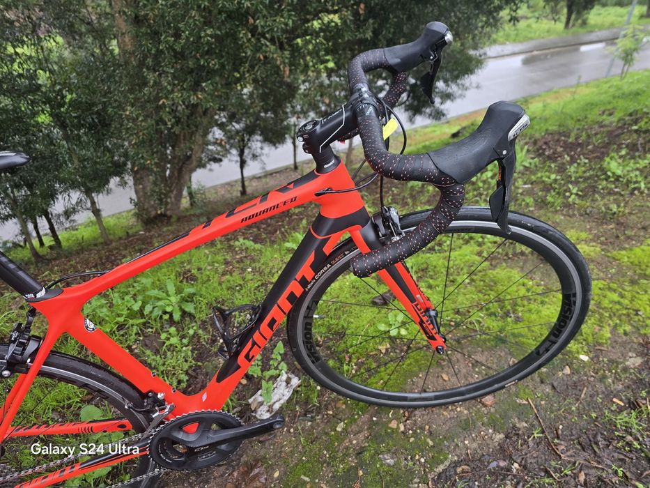 Giant de carbono s com rodas carbono