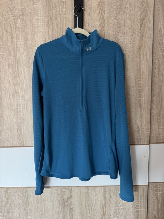 Bluza Under Armour L half zip sportowa gym damska logowana