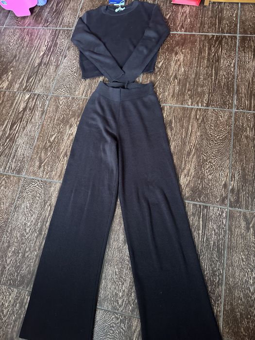 Шоколадний Костюм Zara з капюшоном Куртка Armani