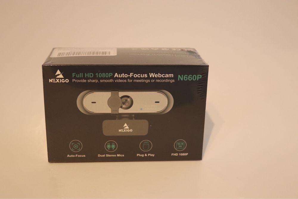 NEXIGO Full HD 1080P Auto-Focus Webcam N660P