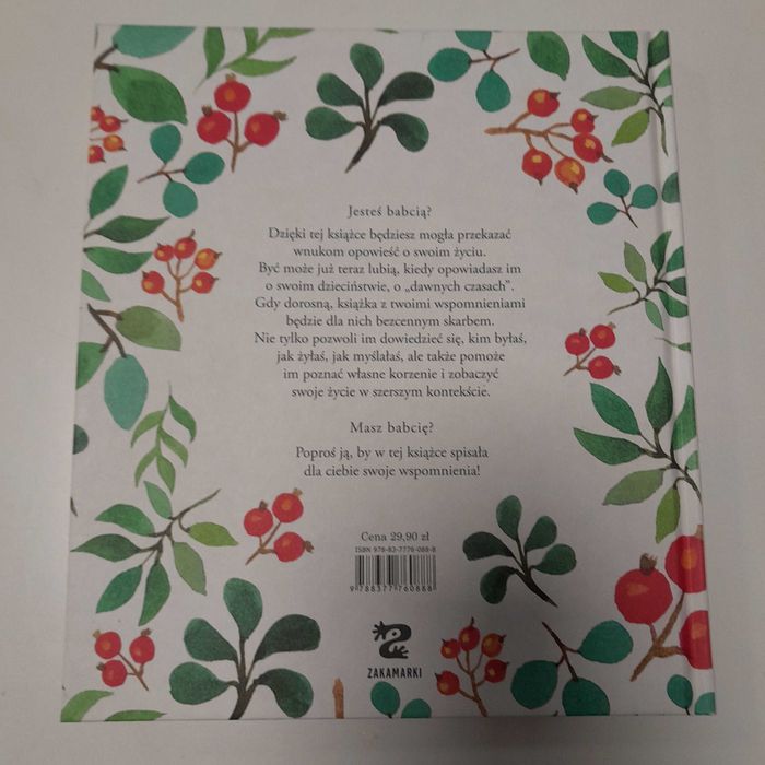 Zapiski babci, wspomnienia dla moich wnukow