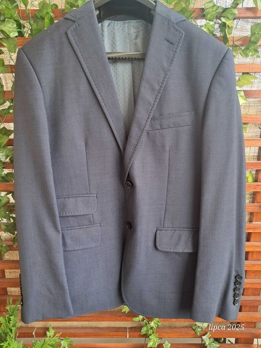 Garnitur męski 170/96/82 (84) 48 S wełna + jedwab