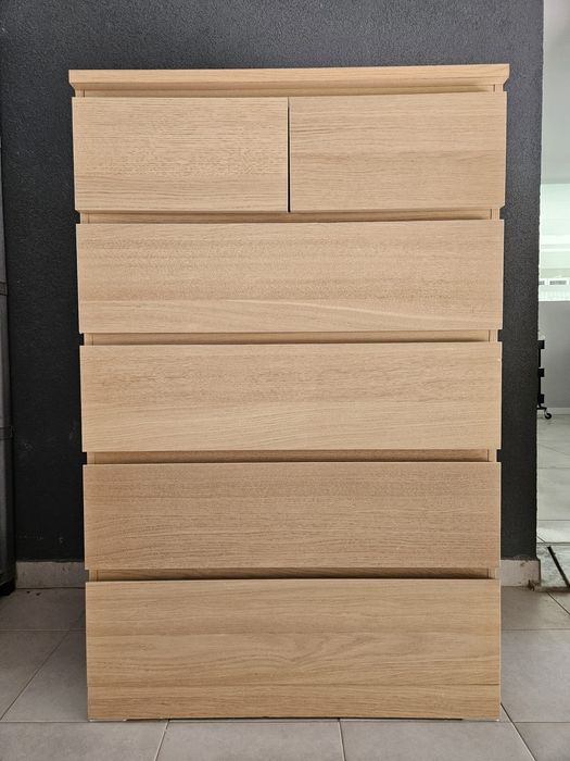 Movel MALM IKEA cor carvalho