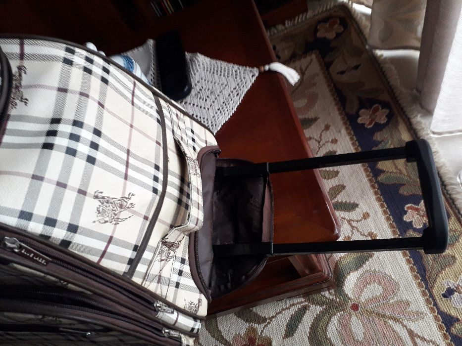 Burberry Saco/mala viagem trolley  baixa de preço desocupar