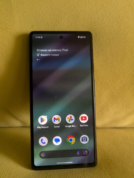 Google pixel 6a 128 gb green esim+sim neverlock