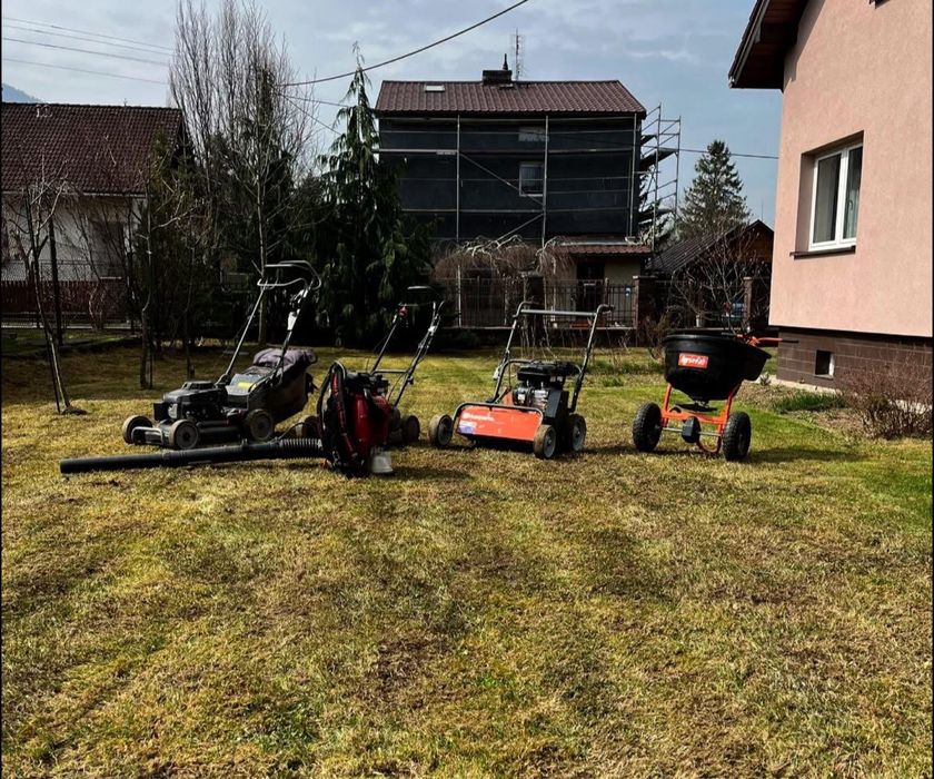 Usługi ogrodnicze, przycinanie, koszenie, glebogryzarka, rębak Ustroń