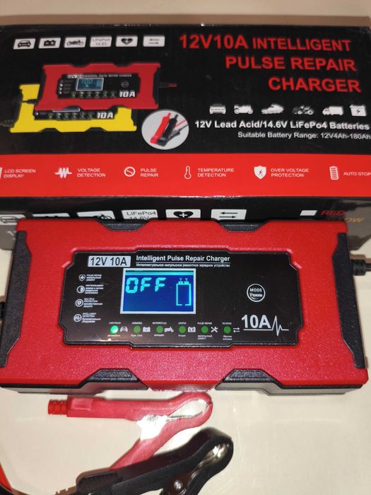 Імпульсний зарядний пристрій для Pb AGM Гелевих LiFePO4 АКБ десульфат