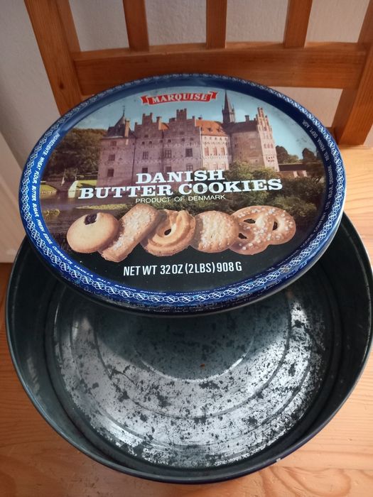 Metalowa puszka Danish Butter Cookies.