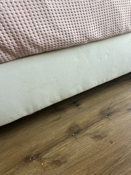 Cama sommier e colchão corpo e meio 110x195cm