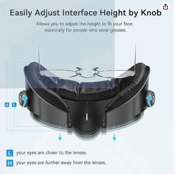 Meta Quest 3 512 GB + BOBOVR E3 Pro + AMVR face pad