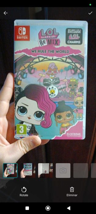 Jogo das LOL nintendo switch