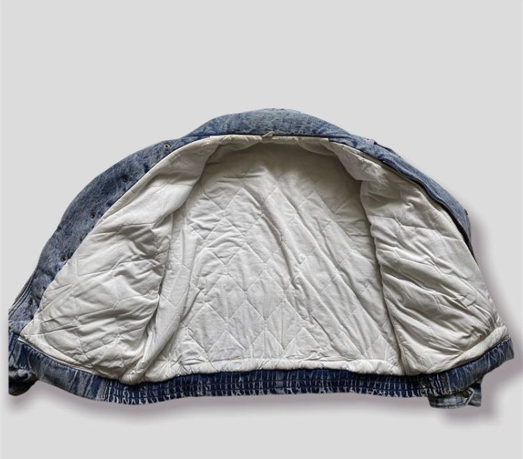 Редкая винтажна джинсовая куртка косуха оверсайз бомбер пилот гранж