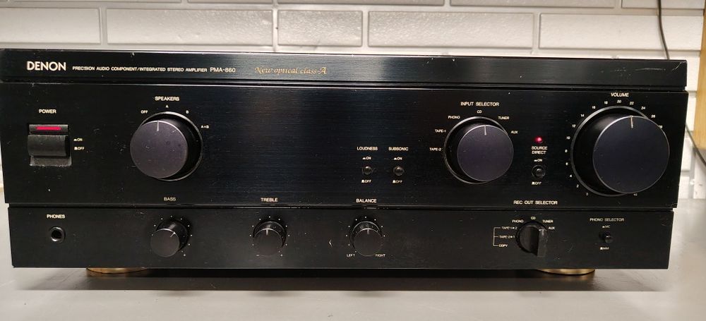 Wzmacniacz DENON PMA-860. ClassA.