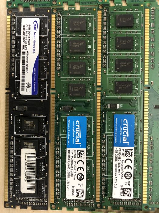 Оперативна память DDR3 4Gb 1600Mhz GoodRam/Afox/AMD
