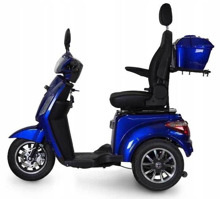 Skuter inwalidzki elektryczny Trójkołowy dla seniora Medilife TRIP