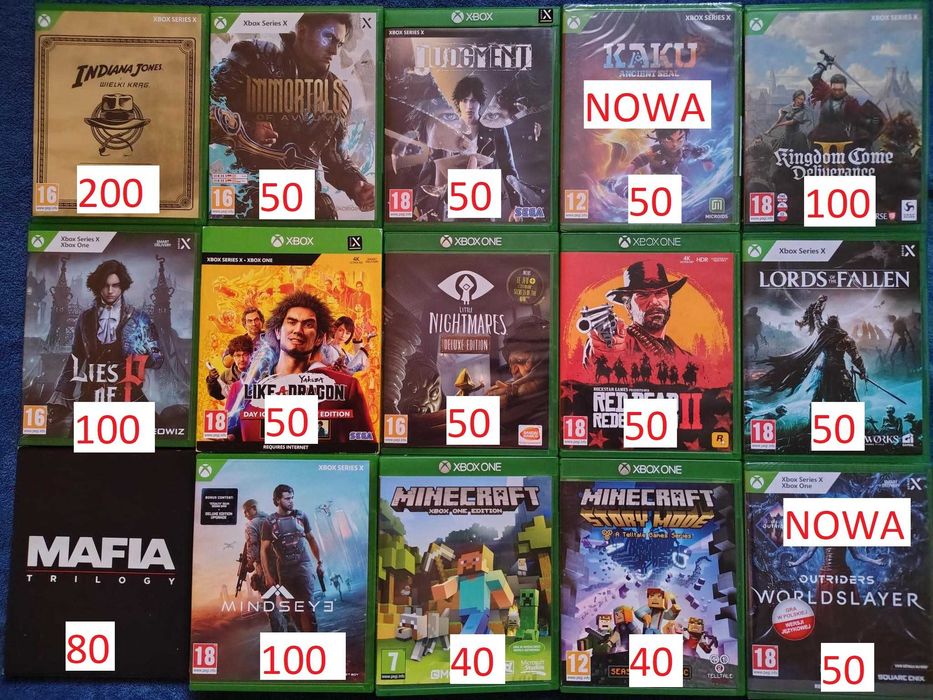 Gry Xbox One / Series X