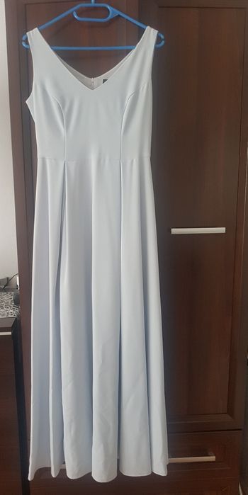 Długa sukienka rozm. 38 + dodatki