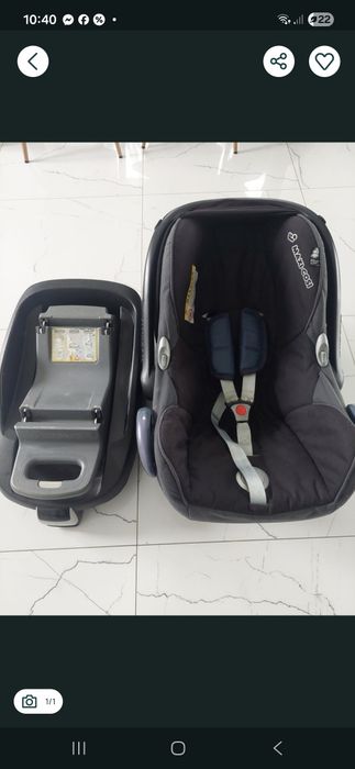 Oddam bujaczek i nosidełko z isofix